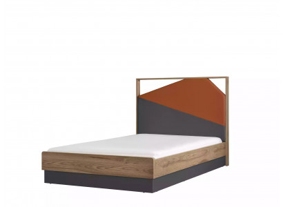 Children's bed 120 cm bed frames children's room wood bed frame gray