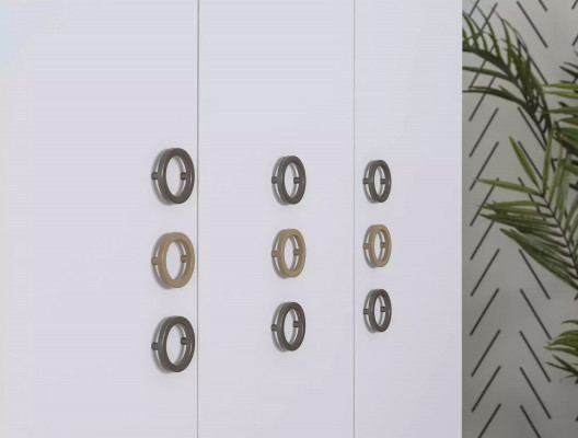 Children's wardrobe children's closet children's furniture children's room wood white