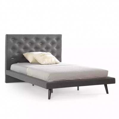 Complete youth bed children's furniture children's room bed wood gray set 5-piece