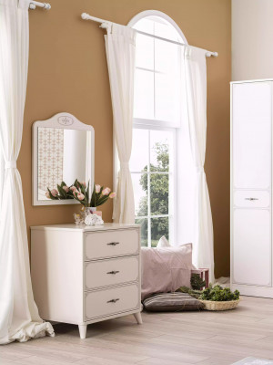 Group dresser with mirror cabinet wood dressers sideboard white luxury