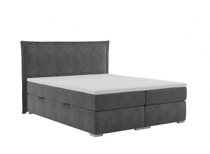 Bed Bedroom Double Bed Luxury Modern Furniture Designer Upholstered Box Spring Bed