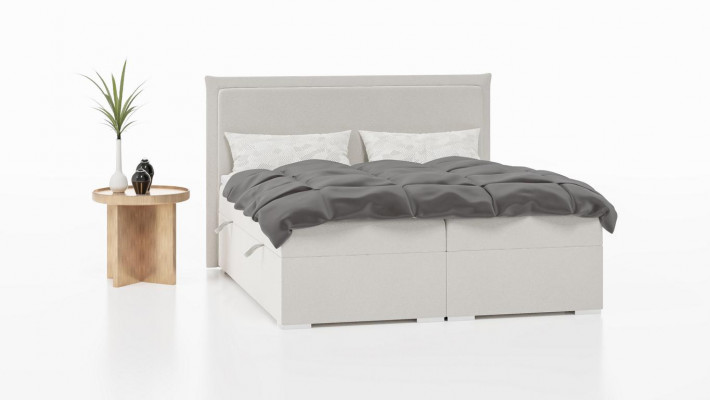 Bed Bedroom Double Bed Luxury Modern Furniture Designer Upholstered Box Spring Bed