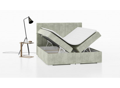 Luxury Bed Upholstered Furniture Bedroom Box Spring Bed Design Double Bed New
