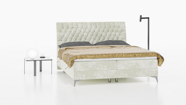 Chesterfield Bett Upholstery Design Luxury Double Bed Bedroom Box Spring Bed