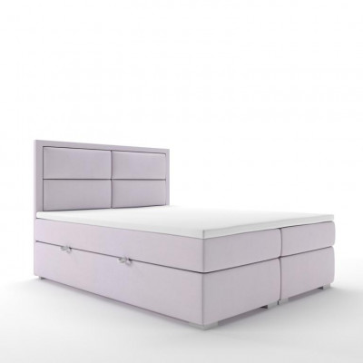 Luxury bedroom bed double upholstered bed modern design furniture box spring bed