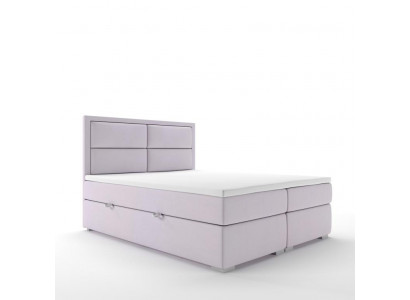 Luxury bedroom bed double upholstered bed modern design furniture box spring bed