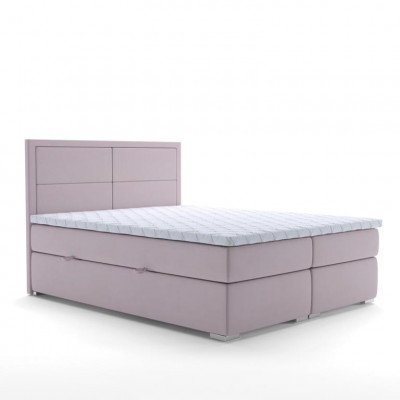 Luxury bedroom bed double upholstered bed modern design furniture box spring bed