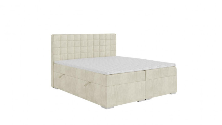 Double Bed Modern Design Bed Luxury Bedroom Upholstered Bed Furniture Box Spring Bed