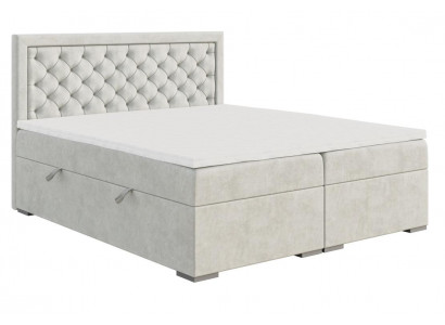 Bedroom bed luxury furniture style modern box spring bed design double bed