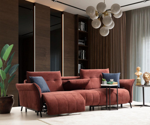 Designer sofa living room new upholstered four-seater couch modern furniture