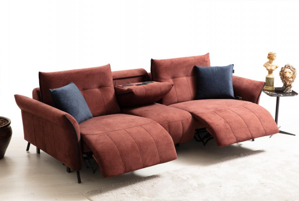 Designer sofa living room new upholstered four-seater couch modern furniture