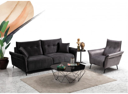 Living Room Suite Modern Design Furniture Luxury Sofa Set 2 pcs.