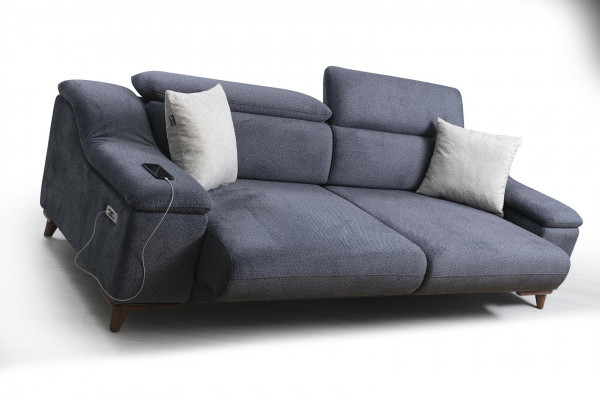 Design three-seater sofa couch upholstery modern living room textile sofas new furniture