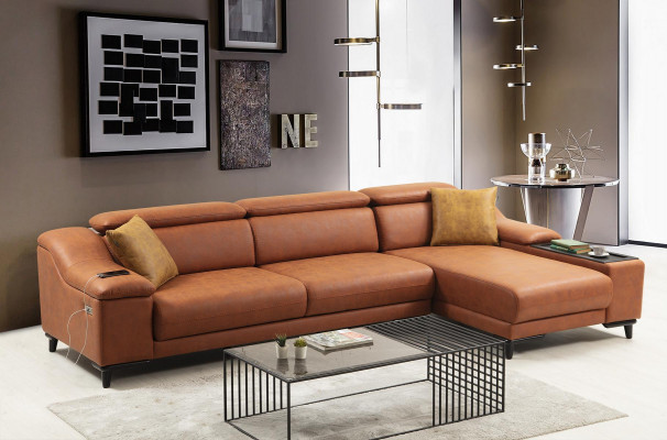 Living room corner sofa modern L-shaped sofa couch corner suite upholstered furniture new