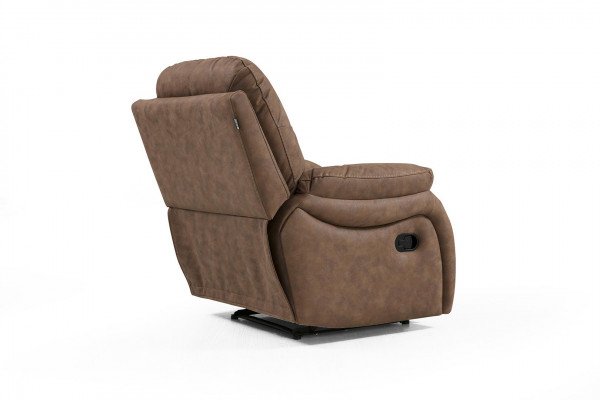 Living room recliner luxury modern design seating furniture upholstered textile