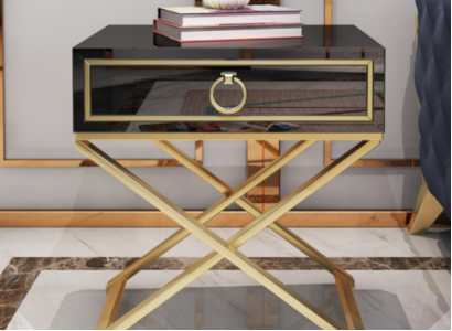 Night console table side bedroom decor dresser cabinet tables