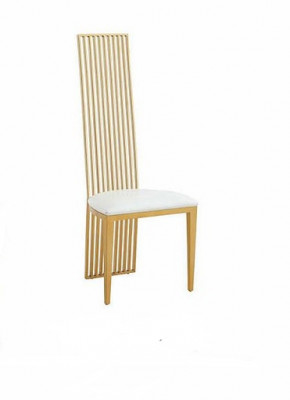 Designer Chair Luxury Upholstery Classic Chairs Stainless Steel Armchair Chairs