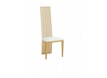 Designer Chair Luxury Upholstery Classic Chairs Stainless Steel Armchair Chairs