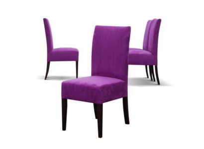 Chesterfield chair armchair leather textile fabric chairs real wood new PROSTE 98