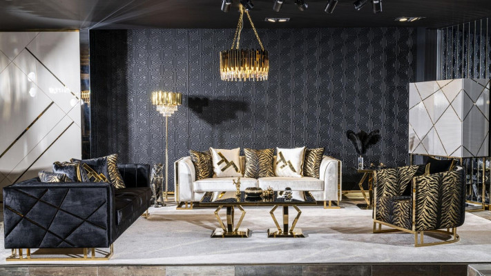 Sofa 3-seater sofas seat design couch three-seater luxury furniture style modern