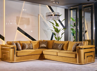 Corner sofas furniture fabric living landscape corner sofa L-shaped sofa corner suite
