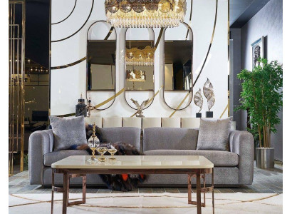 Luxury Set 2-Piece Sofa 3-Seater Coffee Table Sofa Sofas Armchair New