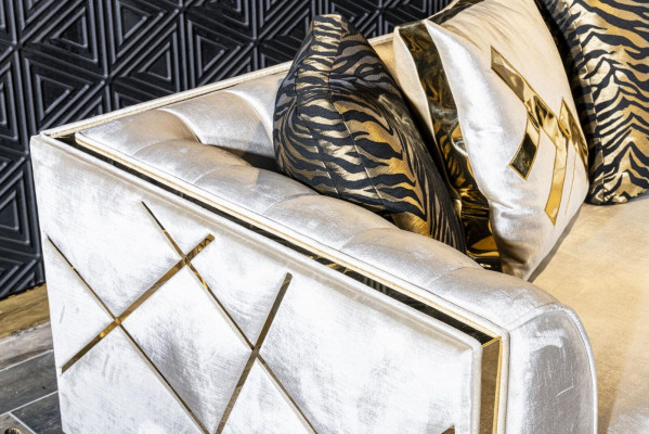 Living room sofa set 3+1 coffee table side table living room cabinet 4-piece set