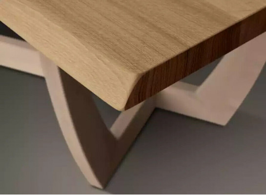 Dining room dining table 180cm wood kitchen table table 90x180 brown modern