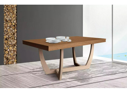 Extendable dining table kitchen table dining tables made of wood wooden table modern