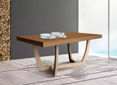 Extendable dining table kitchen table dining tables made of wood wooden table modern