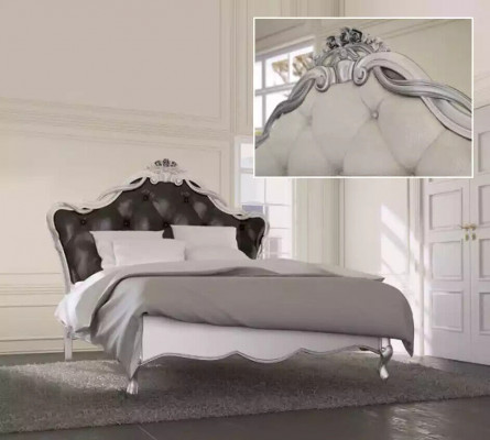Bed Cushion Design Luxury Double Beds Bedroom Italian Furniture
