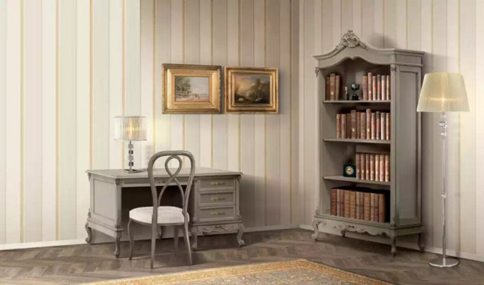 A high-quality classic office set in a light shade