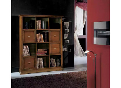 Living room cabinet bookshelf sideboard classic furniture shelves wood