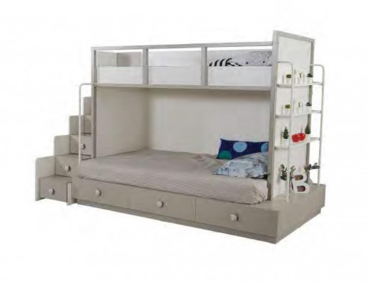 Bunk bed loft bed play bed children's bed with drawers modern solid wood