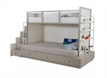 Bunk bed loft bed play bed children's bed with drawers modern solid wood