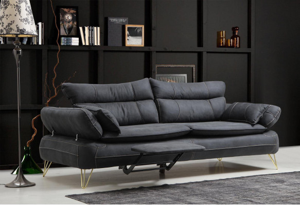 Three-seater couch upholstery furniture fabric couches sofa designer interior