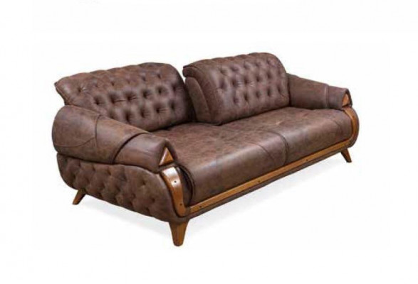3-seater sofa leather three-seater upholstery design living room furniture