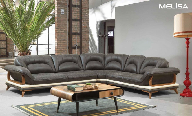 Living room textile L-shaped sofas couches new sofas corner sectional sofa couch