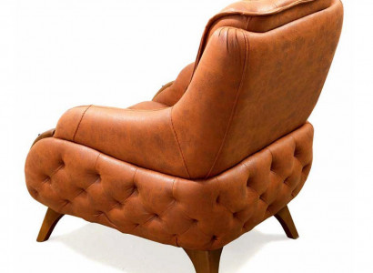 Armchair Seat Modern Design Living Room Upholstered Single Seater Relax Style