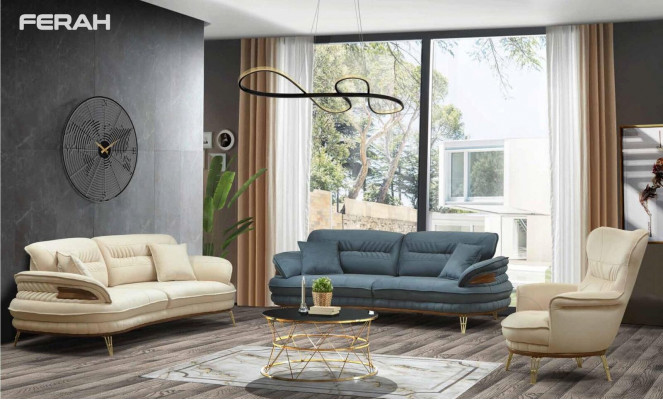 Sofa set 3+3+1 seater sofa armchair sofas set seating luxury set