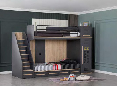 Bunk bed loft bed teen room children's bed teen room loft beds bunk bed