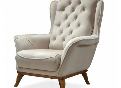 Armchair Luxury Design Furniture Classic Style Design Textile Living Room
