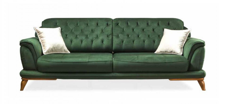 Sofa 3-seater Classic Couches Luxury Furniture Sofas Fabric Couch