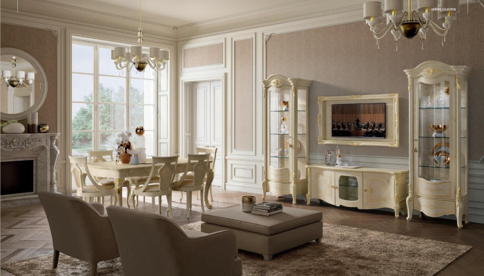 Dining room chairs wood luxury armchair chair beige backrest living room furniture beige new