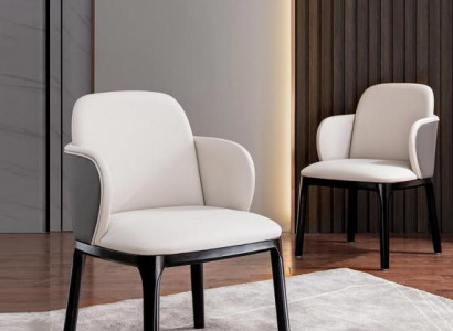 Dining room chairs living room luxurious stylish chair with wooden legs new