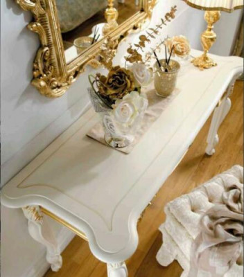 Console cabinet sideboard wall hallway table decor classic console table