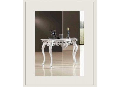 Designer luxury console table consoles wooden design silver classical new