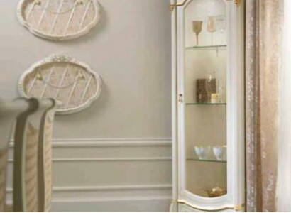 Classic corner display cabinet corner cabinet glass wood display case furniture glass cabinet display case