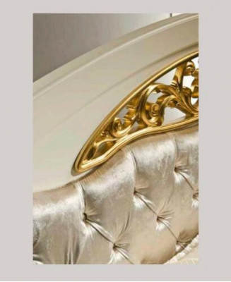 Wedding bed double marriage beds classic Italian style furniture baroque