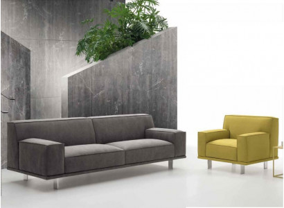 Sofa set 3+1 seater textile relax set design sofas upholstered couches alfitalia